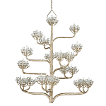 Люстра в виде растения Silver Flower Glade варинант исполнения - 3 | Loft Concept в Грозном