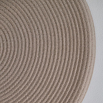 Аксессуар на стену диск из нитей Wall Decor White Thread Disc  варинант исполнения - 3 | Loft Concept в Грозном