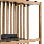 Стеллаж из дерева и метала Furniture Gutter and Lattice Rack варинант исполнения - 4 | Loft Concept в Грозном