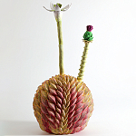 Статуэтка тропический фрукт Pandora Tropical Fruit Orange Two Flowers варинант исполнения - 1 | Loft Concept в Грозном