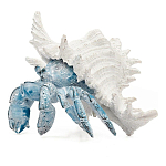 Статуэтка голубой рак с белой раковиной Marine Accessories варинант исполнения - 3 | Loft Concept в Грозном