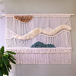 Панно-макраме «JUPITER» варинант исполнения - 1 | Loft Concept в Грозном