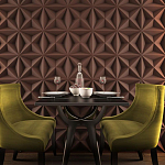 Гипсовая 3D Панель M-11 варинант исполнения - 1 | Loft Concept в Грозном