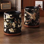 Мусорное ведро в китайском стиле Flower Trash Can варинант исполнения - 1 | Loft Concept в Грозном