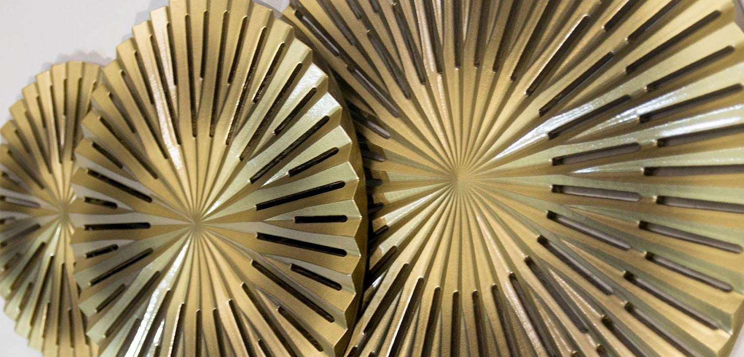 Арт-объект Apollo Brown and Gold Wall Plaque Disc gap 3 Арт-объект Apollo Brown and Gold Wall Plaque Disc gap 3 - Loft-Concept в Грозном