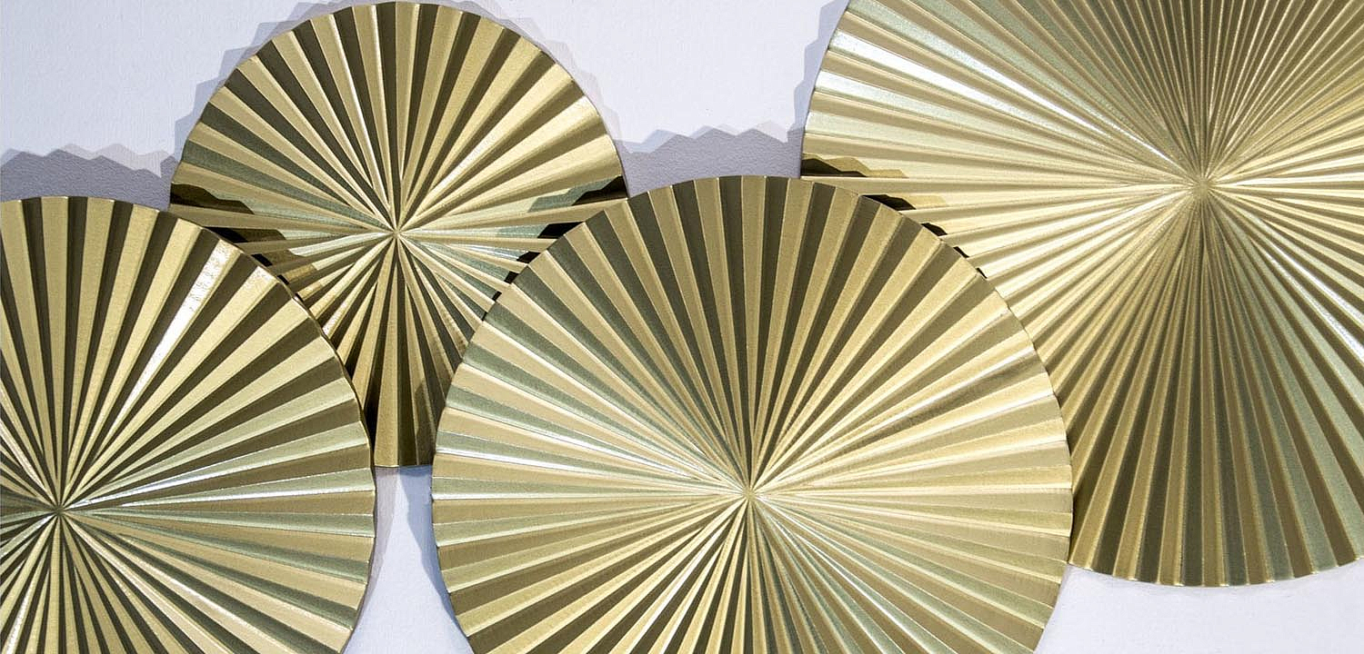 Арт-объект Apollo Gold Wall Plaque Disc 4 Арт-объект Apollo Gold Wall Plaque Disc 4 - Loft-Concept в Грозном