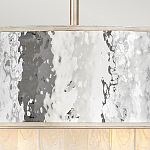 Люстра круглая с подвесками из текстурированного стекла молочного цвета Hinkley варинант исполнения - 6 | Loft Concept в Грозном