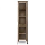 Витрина стеклянная правая 1-дверная с ящиком и 5-ю полками Harper Line варинант исполнения - 1 | Loft Concept в Грозном