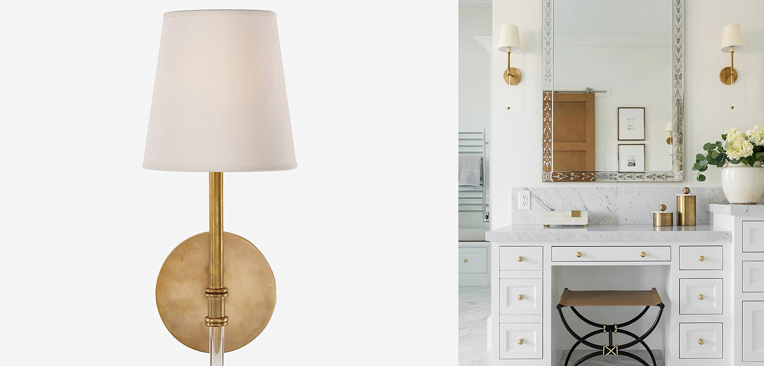 Бра Natale Sconce Brass Бра Natale Sconce Brass - Loft-Concept в Грозном