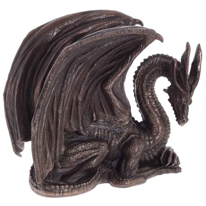 Декоративная статуэтка Дракон Dark Bronze Winged Dragon Statuette Коричневый Темная бронза Декоративная статуэтка Дракон Dark Bronze Winged Dragon Statuette Коричневый Темная бронза в Грозном | Loft Concept
