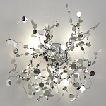 Бра с металлическими круглыми элементами Terzani Argent варинант исполнения - 3 | Loft Concept в Грозном