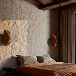 Бра плетеное из ротанга Chainmail варинант исполнения - 2 | Loft Concept в Грозном