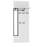 Вешалка настенная белая Strict Lines варинант исполнения - 1 | Loft Concept в Грозном