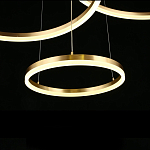 Люстра подвесная светодиодная Jewelry Ring варинант исполнения - 3 | Loft Concept в Грозном