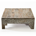 Кофейный стол Carved Сoffee table ручная резьба по дереву варинант исполнения - 1 | Loft Concept в Грозном
