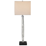 Настольная лампа с прямоугольным абажуром на каркасе в виде дерева Expressive Form варинант исполнения - 4 | Loft Concept в Грозном