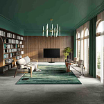 Люстра подвесная с 20-ю цилиндрическими матовыми плафонами Delta Light варинант исполнения - 5 | Loft Concept в Грозном