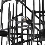 Люстра черная остроконечной формы Black Satin варинант исполнения - 1 | Loft Concept в Грозном