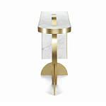 Консоль белая геометрической формы Collision варинант исполнения - 1 | Loft Concept в Грозном