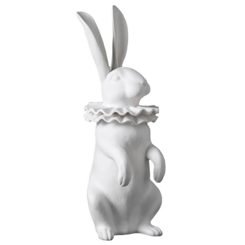 Статуэтка Rabbit Collar Белый Черный Статуэтка Rabbit Collar Белый Черный в Грозном | Loft Concept