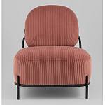 Кресло Стоун велюр рельефный коралловый варинант исполнения - 4 | Loft Concept в Грозном