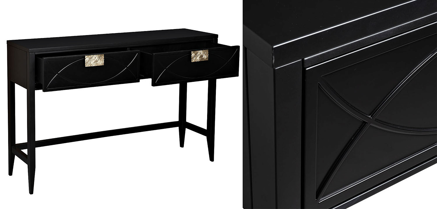 Консоль Amelie Black Console Консоль Amelie Black Console - Loft-Concept в Грозном