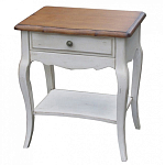 Тумба прикроватная с ящиком и открытой полкой Interiors Romance варинант исполнения - 1 | Loft Concept в Грозном