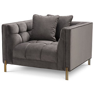 Кресло Eichholtz Chair Sienna grey