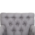 Кресло Addison Chic Armchair grey flax варинант исполнения - 4 | Loft Concept в Грозном