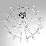 Люстра подвесная из металла с хрустальными прозрачными подвесками Quasar 81 варинант исполнения - 11 | Loft Concept в Грозном