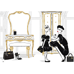 Megan Hess. Te Lttle Blk Dess варинант исполнения - 8 | Loft Concept в Грозном