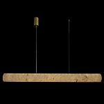 Подвесной светильник линейный цилиндрической формы из натурального алебастра Alabaster Geometry варинант исполнения - 1 | Loft Concept в Грозном