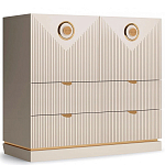 Комод с фактурным фасадом Satin Furniture варинант исполнения - 1 | Loft Concept в Грозном