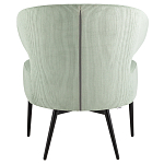 Современное мягкое кресло на металлических ножках Rakush Pistachio варинант исполнения - 3 | Loft Concept в Грозном