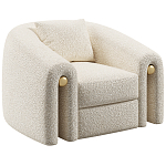 Дизайнерское комфортное Кресло Davis Armchair варинант исполнения - 1 | Loft Concept в Грозном