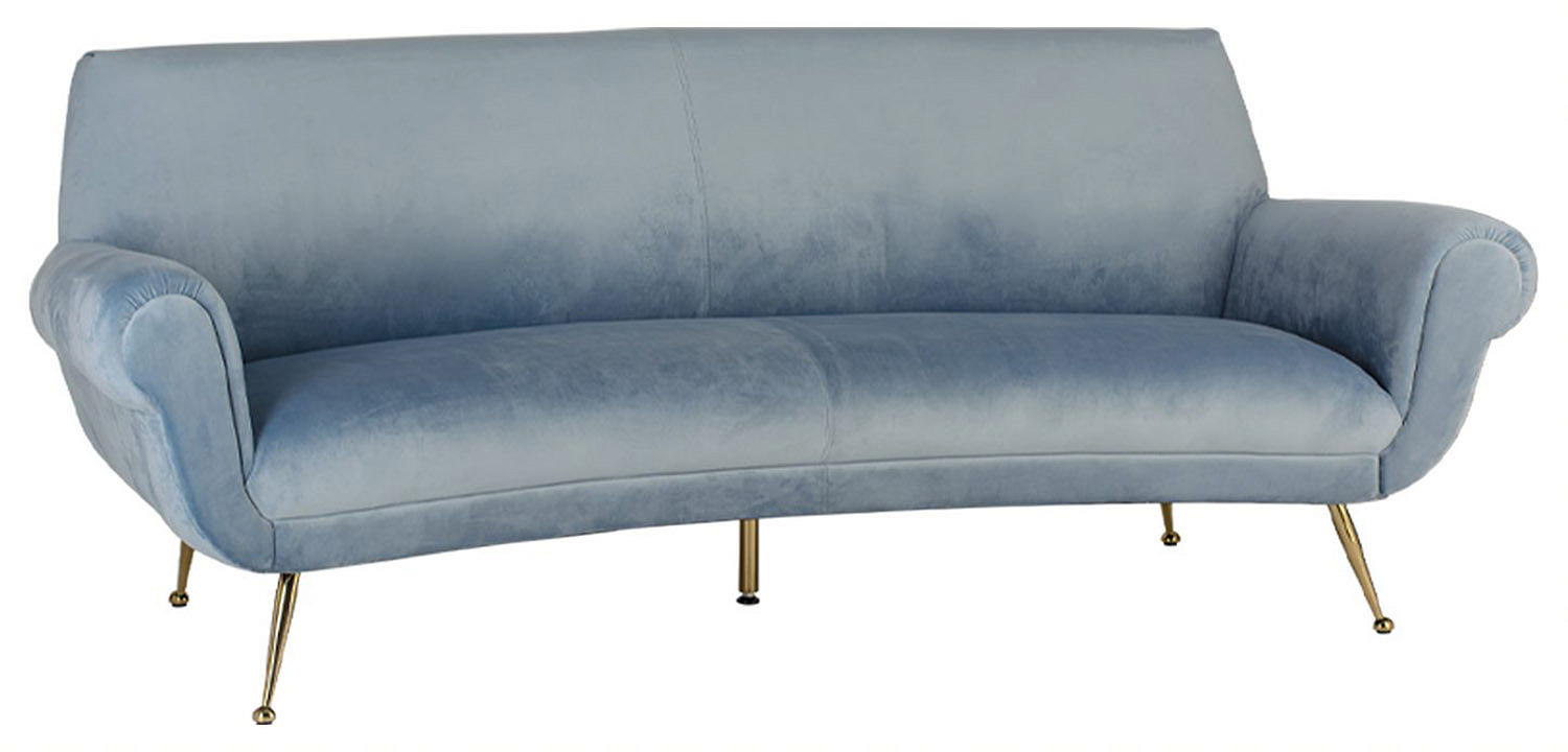 Диван Gigi Radice Lounge Sofa light blue Диван Gigi Radice Lounge Sofa light blue - Loft-Concept в Грозном