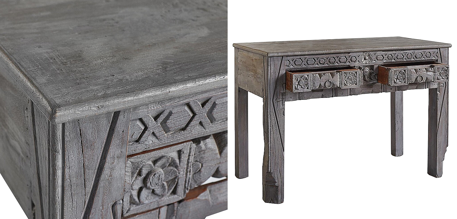 Консоль Sadhika Grey Mango Console Консоль Sadhika Grey Mango Console - Loft-Concept в Грозном