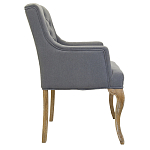 Кресло Mason Classical Armchair grey flax варинант исполнения - 1 | Loft Concept в Грозном
