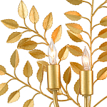 Бра с 3-мя лампами и декором в виде веток с листьями Little Twigs варинант исполнения - 1 | Loft Concept в Грозном