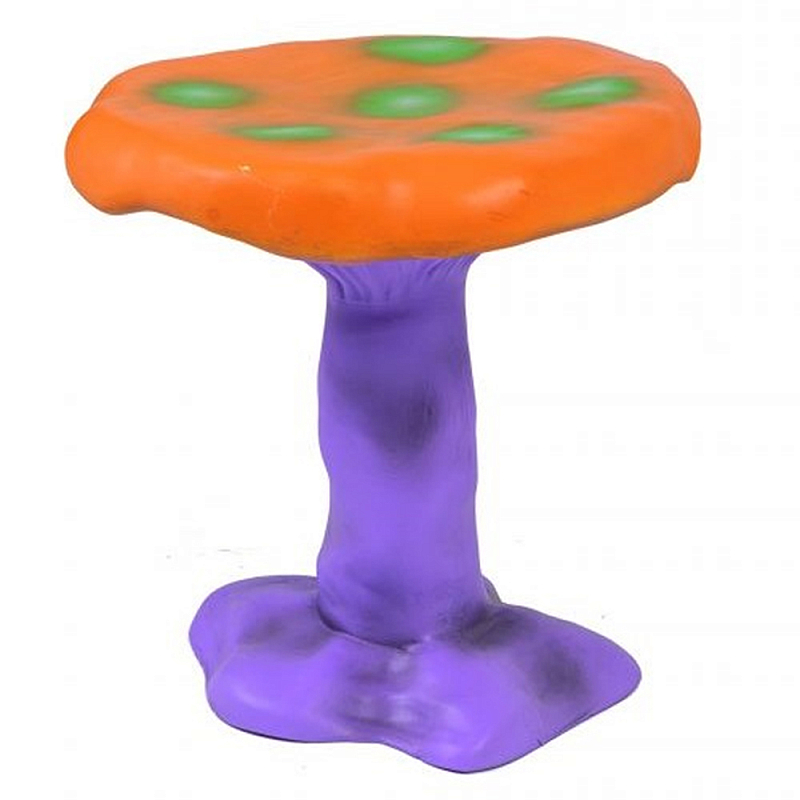 Табурет Seletti Amanita Orange Оранжевый Фиолетовый Табурет Seletti Amanita Orange Оранжевый Фиолетовый в Грозном | Loft Concept