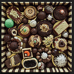 Панно "Конфетное ассорти" Chocolate Candy Assortment варинант исполнения - 1 | Loft Concept в Грозном