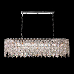 Люстра овальная с хрустальными подвесками Roul Crystal Light варинант исполнения - 3 | Loft Concept в Грозном