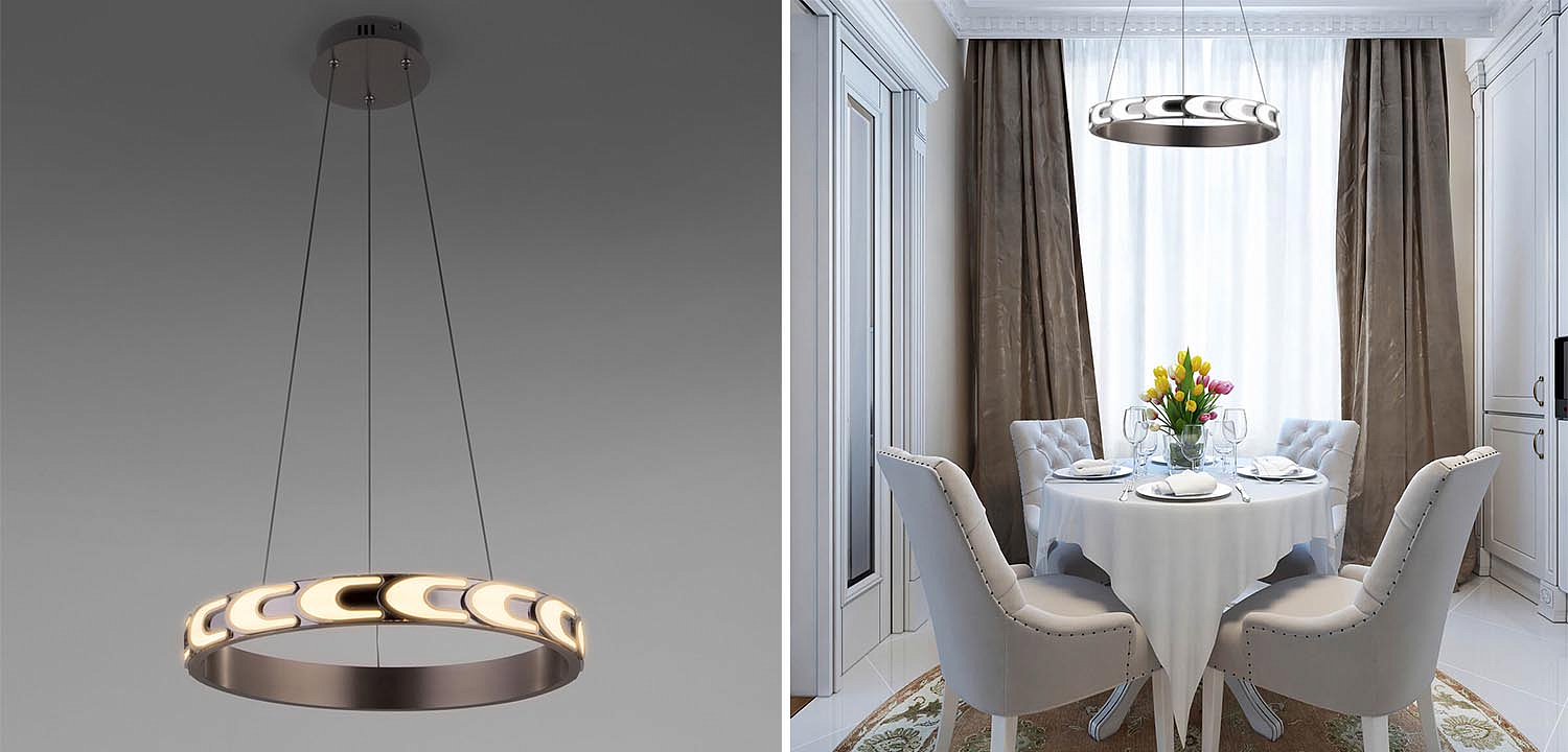 Люстра Maoris Ring Horizontal Chandelier D45 Люстра Maoris Ring Horizontal Chandelier D45 - Loft-Concept в Грозном