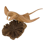 Статуэтка из дерева скат Animals of the World варинант исполнения - 3 | Loft Concept в Грозном