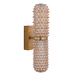 Бра с факутрным стеклянным плафоном Шампань Sonora варинант исполнения - 2 | Loft Concept в Грозном