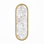 Бра перламутровый Lunaris 30 см варинант исполнения - 1 | Loft Concept в Грозном