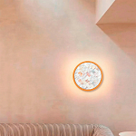 Бра в форме диска с перламутровыми прямоугольниками из морской ракушки Touch of Marine Charm варинант исполнения - 3 | Loft Concept в Грозном