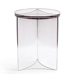 Стол журнальный круглый Acrylic Аether Smoke варинант исполнения - 2 | Loft Concept в Грозном