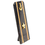 Сувенир Погон Майор ВМФ из натурального камня змеевик Souvenir Epaulets варинант исполнения - 1 | Loft Concept в Грозном