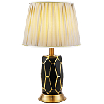 Настольная лампа с абажуром Fiorella Table Lamp Black варинант исполнения - 1 | Loft Concept в Грозном